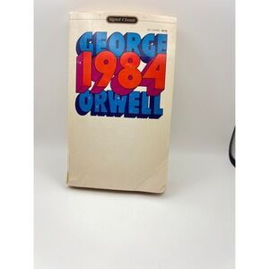 1984 George Orwell Signet Classic Paperback Walter Cronkite Preface 0451524934